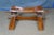 Mid 20th Century Moroccan Leather Saddle Camel Stool Foot Rest Ottoman Pouf Bench Seat For Sale - Image 12 of 14
