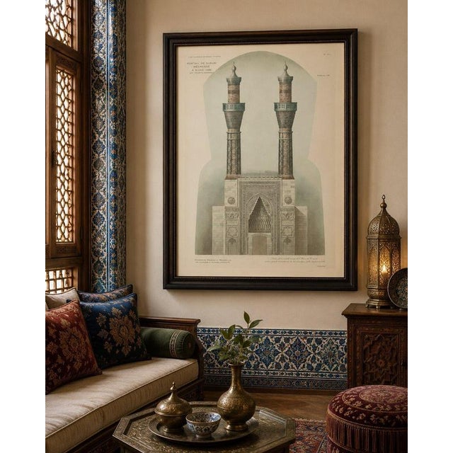 Paper Gök Medrese Sivas Twin Minarets, Seljuk Islamic Architecture, 1924, Paper For Sale - Image 7 of 9