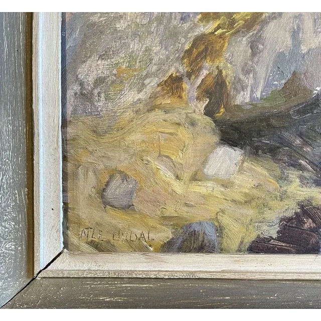Rustic Atle Urdal, Gudbrandsdal Landscape, Oil Painting, Framed For Sale - Image 3 of 6