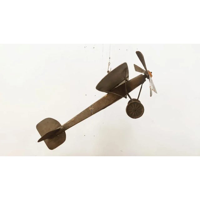 1960s Mid-Century Modern Aluminum Airplane, 1960s For Sale - Image 5 of 18