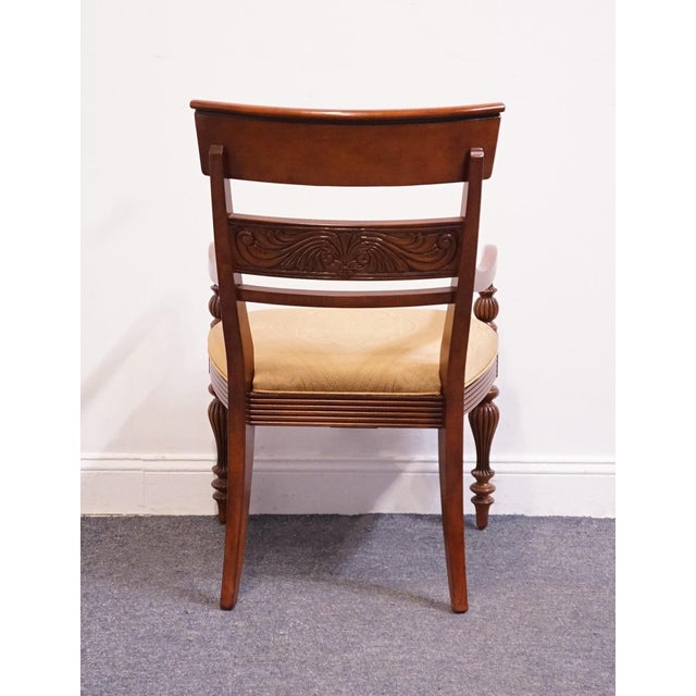 Ethan Allen British Classics Collection Early American Traditional Dining Arm Chair 29-6500a For Sale In Kansas City - Image 6 of 13