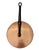 French Country Vintage French Flat Copper Lids - Set of 6 For Sale - Image 3 of 9