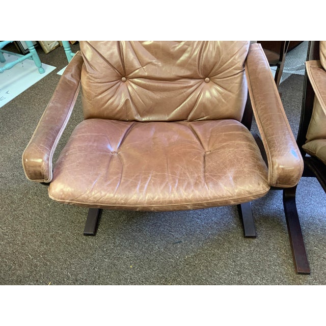 Wood 1970s Pair of Mid Century Modern “Siesta” Lounge Westnofa For Sale - Image 7 of 17