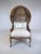 French Country Vintage Canopy Porter Chair French Country Louis XV Style, Double Cane For Sale - Image 3 of 13