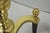 The Harvin Co Vintage Brass Federal Style Branch Foot Fireplace Andirons - Pair For Sale - Image 10 of 16