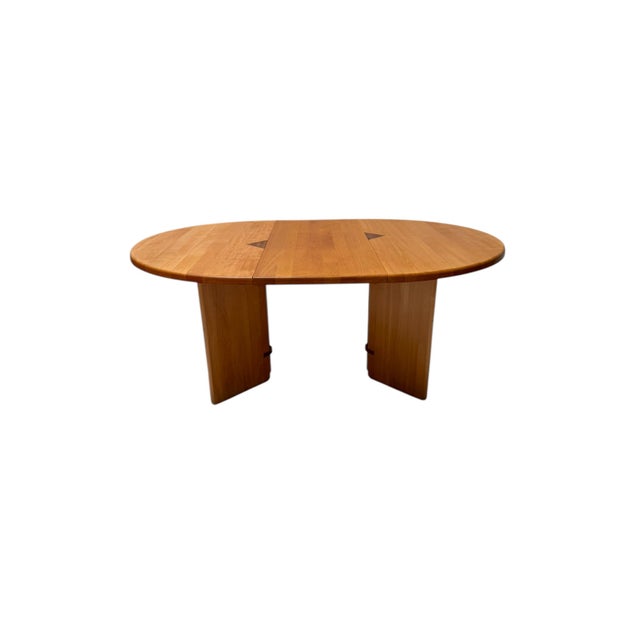 Dining Room Table by Søren Nissen and Ebbe Gehl for Ebenisterie Seltz, France, 1980s For Sale - Image 6 of 15