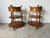 Hollywood Regency Grosfeld House Walnut Three-Tier End Tables – Pair For Sale - Image 9 of 16