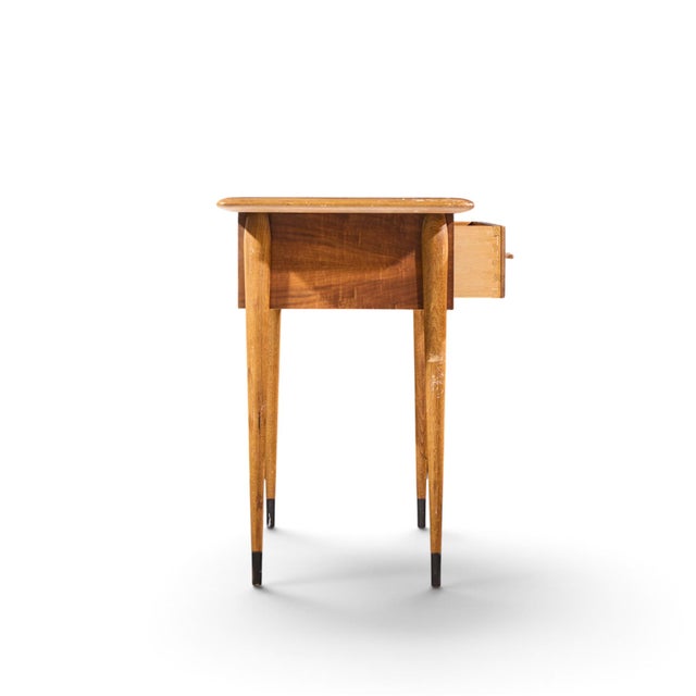 Lane Furniture Lane Acclaim Mid Century Walnut Console Table For Sale - Image 4 of 9