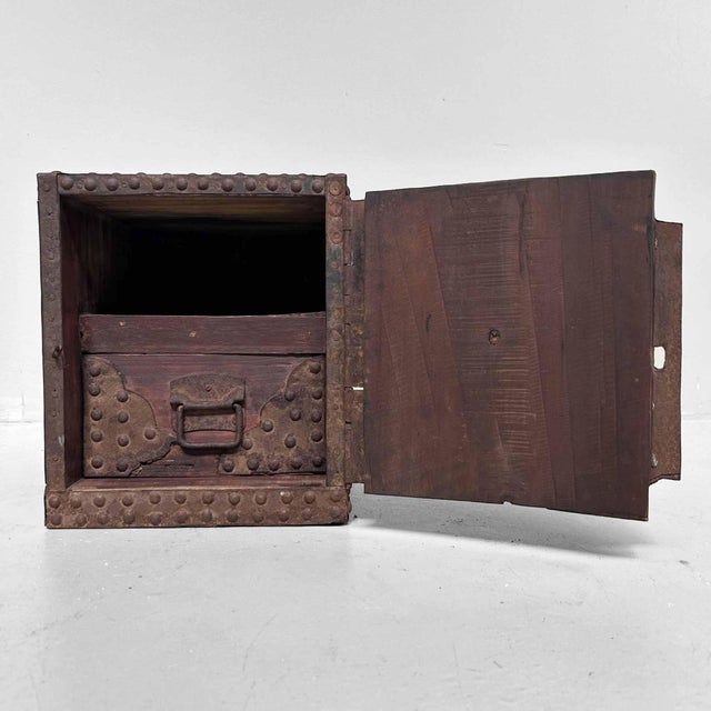 Wood Edo PeriodKake-Suzuri Document Chest, Japan For Sale - Image 7 of 18