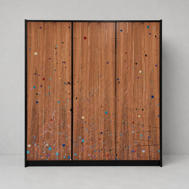 Mid-Century Walnut Wardrobe, 1960s For Sale - Image 13 of 13