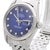 Rolex Oyster Perpetual Datejust reference 16014 in stainless steel with a fixed 18k white gold fluted bezel, the...