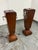 Regency Style Lighted Mahogany Display Pedestals, Pair For Sale - Image 9 of 12