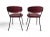 Arflex Set of Red Leather Chairs from Arflex, 1960s For Sale - Image 4 of 12