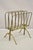 Vintage A. Ravenel Paris French Mid Century Modern Brass Magazine Rack Stand For Sale - Image 12 of 12