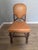 Antique Oak and Leather Dining Chairs, Set of 8 For Sale - Image 5 of 10