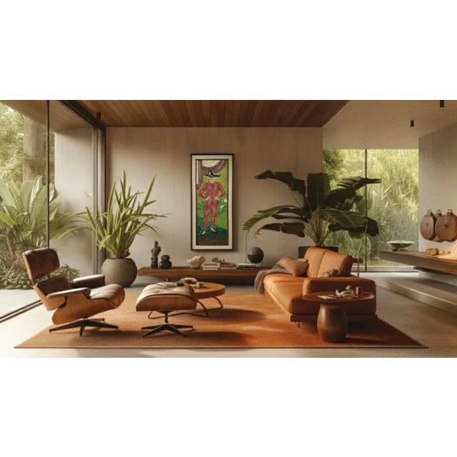 Mid-Century Matador Mosaic For Sale - Image 4 of 6