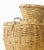 Mid 20th Century Vintage 1960s Philippines Alat Fish Creel Bamboo Basket & Funnel For Sale - Image 5 of 8