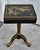 Chinoiserie Vintage Drexel Heritage Petite Chinoiserie Painted Accent Table W/Brass Gallery For Sale - Image 3 of 14