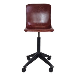 Vintage Swivel Office Chair by Elmar Flötotto for Pagholz, 1970s For Sale