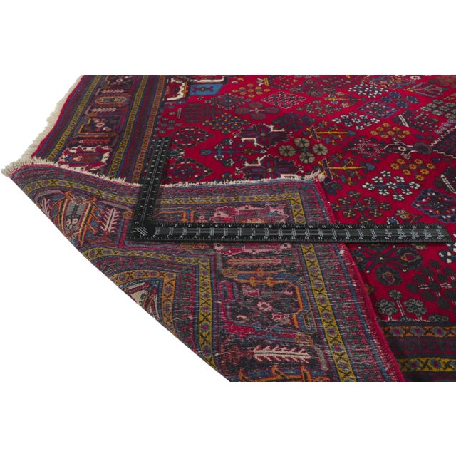 Early 20th Century Antique Persian Joshegan Rug - 05'04 x 09'01 For Sale - Image 5 of 9
