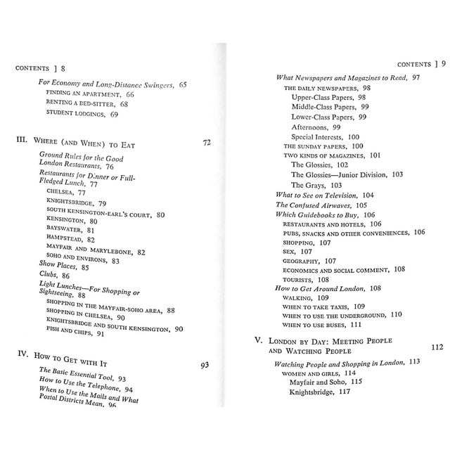 Paper "A Swinger's Guide to London" 1967 Halasz, Piri For Sale - Image 7 of 7