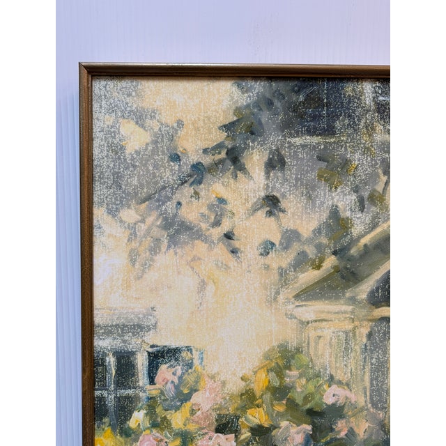 Reproduction Painting "At the Doorway", Framed For Sale - Image 12 of 12