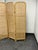 Design Plus Gallery presents a Likely Vintage Age Folding Screen Made of Bamboo + Rattan. The screen has three panels with...