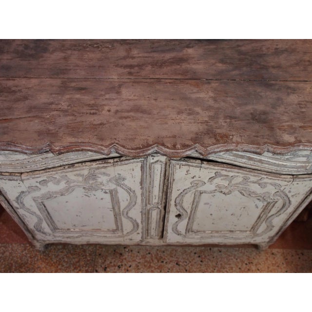 French Provincial Painted Buffet For Sale In New Orleans - Image 6 of 10
