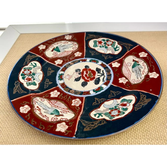 Early 20th Century Early 20th Century Imari Plate For Sale - Image 5 of 8