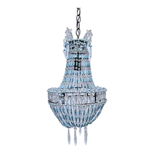 Vintage Beaded Empire Style Chandelier