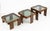 Wood and Glass Nesting Tables by Gianfranco Frattini, Italy, 1970s, Set of 3 For Sale - Image 9 of 18