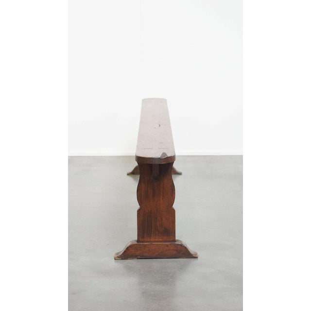 Antique Hall Bench, France For Sale - Image 3 of 14