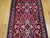 Vintage Persian Lilian Rug, Handknotted Wool, Geometric Pattern, Red & Ivory, 3x7 For Sale - Image 12 of 18