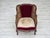 Danish Armchair in Velour and Ash, 1950s For Sale - Image 10 of 18
