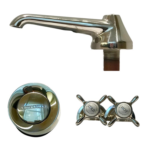 Waterworks Easton Classic Low Profile Three Hole Deck Mounted