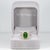 Modern 2.5Ct Chrome Tourmaline Ring With 100 Natural Diamonds: Solid 14k Gold, 11x7mm, Size 6.75 For Sale - Image 3 of 9