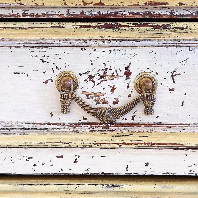 Antique Italian Chest of Drawers with Marble Top, 1800s For Sale - Image 3 of 16
