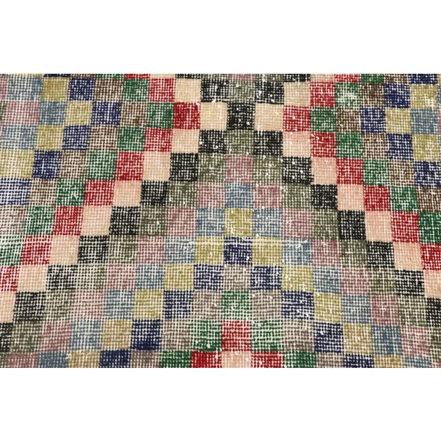 Mid 20th Century Vintage Turkish Sivas Rug, 02'07 X 06'00 For Sale - Image 5 of 10