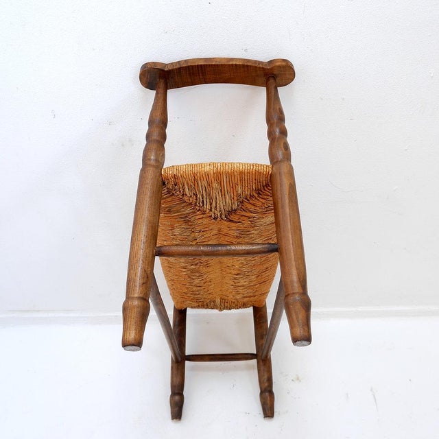 French Fireplace Bench in Fruitwood For Sale - Image 10 of 15