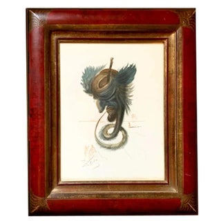 Salvador Dali, Inferno Canto 20, 1970, Signed Engraving For Sale