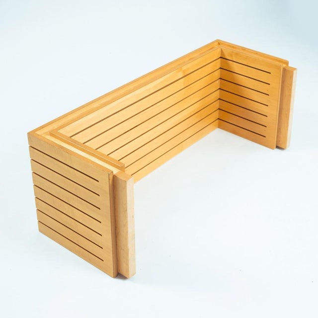 Ruudjan Chef Slat Bench Table by Ruud Jan Kokke, the Netherlands, 2000s For Sale - Image 15 of 16