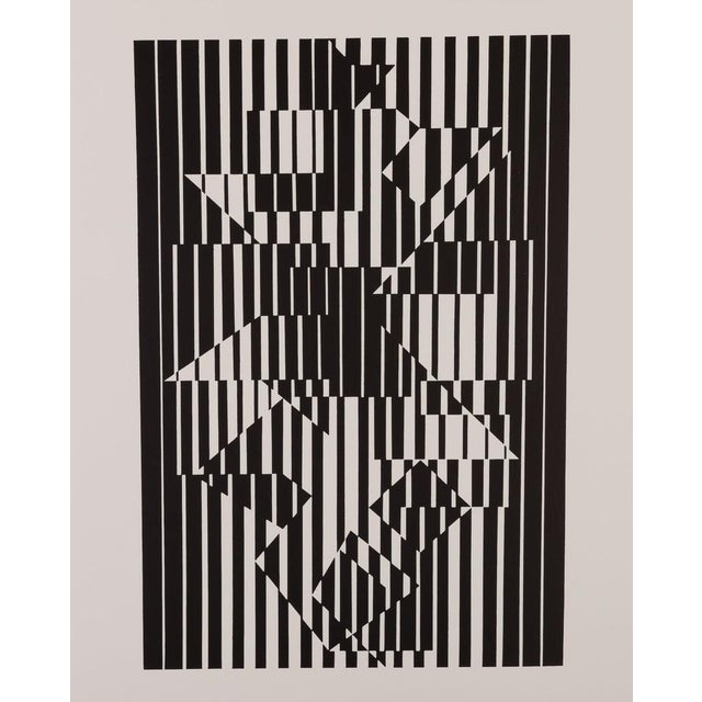 Victor Vasarely, ILAVA, Lithograph For Sale - Image 6 of 6