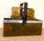 French Italian Dior Faux Tortoise and Chrome Magazine Holder For Sale - Image 3 of 12