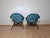 Blue Set of Shell Armchairs by Miroslav Navratil For Sale - Image 8 of 9