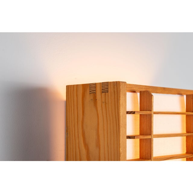 Vintage Wall Lamps in Pine from Alda, 1970s, Set of 2 For Sale - Image 12 of 15