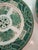Green Fitzhugh Style Porcelain Plates Set With Gilt Rim - Set of Five For Sale - Image 11 of 14