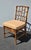 Chippendale Vintage Baker Furniture Chippendale Bamboo Side Chair W Leather Straps For Sale - Image 3 of 14