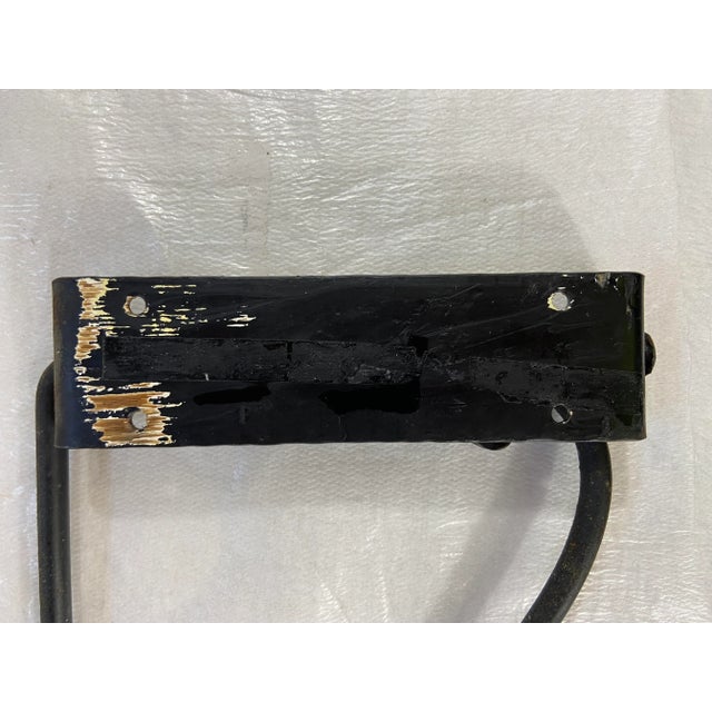 Farmhouse Vintage Wrought Iron Swivel Wall Hook For Sale - Image 3 of 6