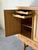 In Style of Henning Kjærnulf Oak Sideboard Credenza With Carved Doors and Four Drawers Danish Mid-Century Modern 1970s For Sale - Image 4 of 12