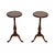 A smart and extremely well made pair of antique wine tables. They were made in England, they date from around the 1950’s...